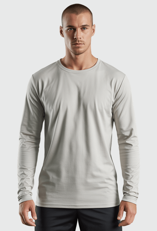 Серая футболка базовая