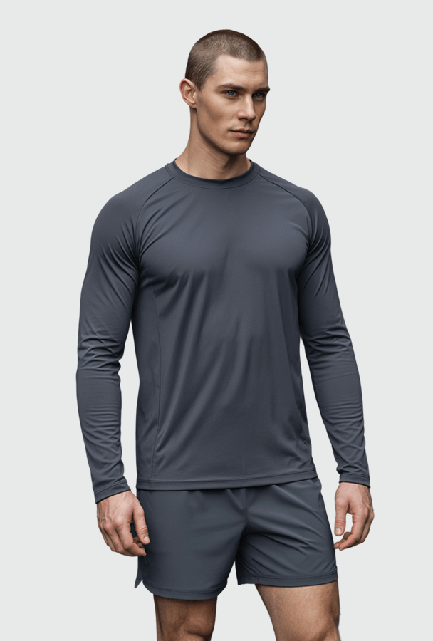 Серая футболка базовая