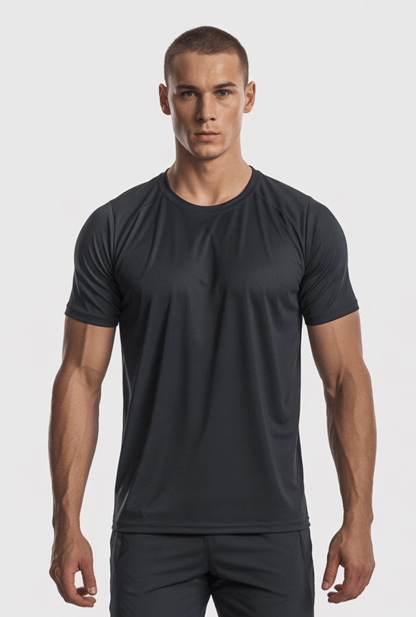 Серая футболка базовая